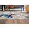 World Rug Gallery Sky Collection Modern Abstract Runner Rug 2'x7' Multi 233MULTI2X7 - alternate 2
